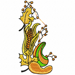 Vegetable Embroidery Design 5